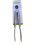 Cuisinart 9" Tongs Stainless Steel Soft Grip Handles-new. Fixed Price $8.59.