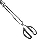 Hinmay 16" Extra Long Scissor Tongs, Stainless Steel Metal Kitchen For Coo. Fixed Price $12.14.
