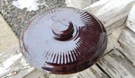 Vintage Hall Usa Pottery Cooking Ware Brown Replacement Lid Only For Bean. Fixed Price $17.95.