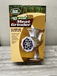 Lem #10 Cast -crank Meat Grinder-manual W/ Sausage Tubes-used. Fixed Price $47.49.