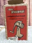 Vintage Rival Grind-o-mat #303 Meat Grinder/food Chopper W/ Suction Base Box. Fixed Price $32.99.