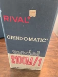 Rival Grind Matic 2100M/1 New Box-never Used. Fixed Price $39.00.