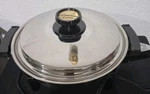 Vintage Kitchen By Americraft Stainless Steel Electric Skillet Buffet W2. Fixed Price $60.00.
