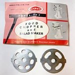 Vintage Dazey Food Cutter Original Blades Medium Coarse Fits 470W 471W 472W. Fixed Price $24.00.