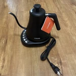 Cosori Electric Gooseneck Kettle Black 0.8L 5 Temp Presets Pour Over Coffee Tea. Fixed Price $40.00.