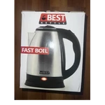 Best Cordless Electric Kettle 2L Stainless Steel 1000W Auto Shut-off 360 Base. Fixed Price $19.99.