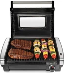 Hamilton Beach Electric Indoor Searing Grill W/window 25361 Sealed Box!. Fixed Price $94.95.