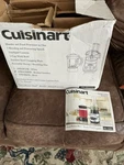 Cuisinart FPB-5FR Series Smart Power Duet Blender/food Processor. Fixed Price $19.95.