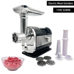 Commercial Electric Meat GRINDER,3200W Sausage Stuffer,stainless Steel. Fixed Price $64.40.