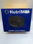Nutrimill Ice Cream Waffle Cone Maker Machine Pizzelle Stroopwafel Thin Cookie. Fixed Price $39.95.
