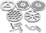 7 Piece Stainless Steel Meat Grinder Plates Blades Food Chopper. Fixed Price $31.52.