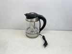 Chefman RJ11-17-CTI 1.8L Electric Glass Kettle. Fixed Price $39.99.