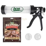 Lem Jerky Gun Kit With Round And Flat Nozzles Original Seasoning Packet 555. Fixed Price $54.95.