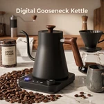 Electric Gooseneck Kettle Digital Temp Control Pour Over Coffee Tea. Fixed Price $115.00.