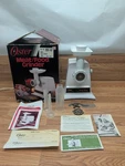 Vtg Oster Heavy Duty Food Grinder #990-48 White W/box Instructions & Accessories. Fixed Price $48.95.