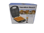 Hamilton Beach 4-WAFFLE Belgian-style Baker Stainless Steel. Fixed Price $44.99.