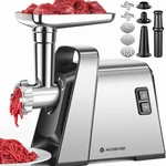 Meat Grinder Electric, 3000W Max Heavy Duty With 2 Stainless S.... Fixed Price $69.99.