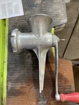 Vintage Brac King Hand Crank Meat Grinder. Fixed Price $10.00.