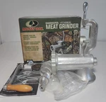 Mossy Oak Meat Gtinder Gamekeeper # 10 By Weston With Clamp. Fixed Price $54.95.