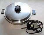 Lustre Craft Electric 11" Skillet Immersible 37205 West Bend Luster. Fixed Price $56.99.