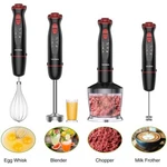 Vavsea 5-IN-1 Multi-function Immersion Hand Blender, Powerful 1000 12-SPEED. Fixed Price $70.00.