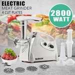 2800W Electric Meat Grinder Kitchen Food Processor Chopper Cutter Slicer White. Fixed Price $41.99.