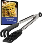 Starblue Mini Waffle Tongs 8 Inch Silicone Nylon Non-scratch Dishwasher Safe. Fixed Price $15.99.