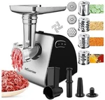 Nictemaw Electric Meat Grinder 2000W Stainless Steel Sausage Maker New. Fixed Price $39.99.