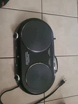 Farberware HP202-D11 Royalty 1800 Double Burner Black Electric Cooktop. Fixed Price $44.48.