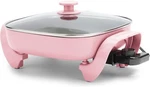 12"5QT Square Electric Skillet Ceramic Nonstick Pfas Free Adjustable Temperature. Fixed Price $99.99.