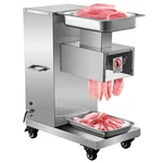 110V Commercial Meat Cutter Machine 1100LB/H Electric Cutting 750W. Fixed Price $884.99.