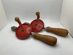 Lot Of 2 - Vintage Steel Gears Egg Beater Hand Crank Drill Made Usa. Fixed Price $19.99.