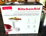 Kitchenaid Fga Food Grinder Sausage Stuffer Mixer Attachment Ksmfgssa New. Fixed Price $36.99.