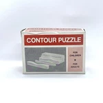 Vintage 3D Contour Puzzle Brain Teaser Game Wood 1970 Chadwick-miller W/ Box. Fixed Price $24.99.