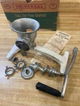 Universal Food Chopper No 1580 Plus Small Union Included. Fixed Price $27.99.