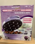 New Brentwood Cake Pop Maker Nonstick Plates Indicator Light Overheat Safety. Fixed Price $13.99.
