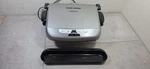 George Foreman Evolve Grill System GRP4842P Solver With Waffle Plates &drip Tray. Fixed Price $49.99.
