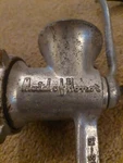 Antique Maid Of Honor Hand Cranked Meat Grinder 4703-15 Made The Usa. Fixed Price $10.00.