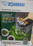 Zojirushi Micom CD-WCC40 Water Boiler And Warmer 135 Oz. / 4L Silver Dark Brown. Fixed Price $178.20.