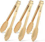 Msy Bigsunny 9 Inch Kitchen Food Tongs For Cooking And Serving- Aluminum Set. Fixed Price $25.09.
