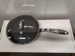 Starfrit The Rock Classic 10" Non-stick Fry Pan Heat Handle & Glass Lid New!. Fixed Price $55.00.