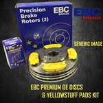 New Ebc 300MM Front Brake Discs And Yellowstuff Pads Kit Oe Quality - PD03KF188. Fixed Price $338.57.
