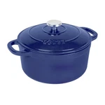 Lodge 5.5 Qt Enameled Cast Iron Dutch Oven Indigo Blue Safe 500. Fixed Price $48.85.