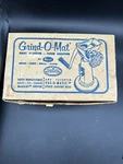 Vintage Rival Grind-o-mat Meat Grinder & Food Chopper Model 358-T White. Fixed Price $15.00.
