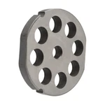 #32 Plate With 3/4" Holes And Flat Edges. Fits Butcher Boy Grinders. Fixed Price $60.00.