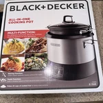 New Black + Decker All-in-one Cooking Pot RCR520S 2016. Fixed Price $64.79.