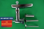 Smokehouse Chef's Original Stainless Steel Meat Grinder Attachment For Kitchenai. Fixed Price $168.16.