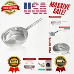 Professional 8 Inch Tri-ply Stainless Steel Skillet Perfect For Everyday Chefs. Fixed Price $32.79.