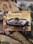 Presto 16 Inch Electric Skillet W/glass Cover Model # 06852 *brand New*. Fixed Price $99.99.