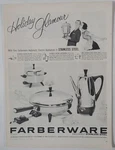 Farberware Kitchen Glam Electric Percolator Skillet B&w Vintage Poster Print Ad. Fixed Price $8.18.